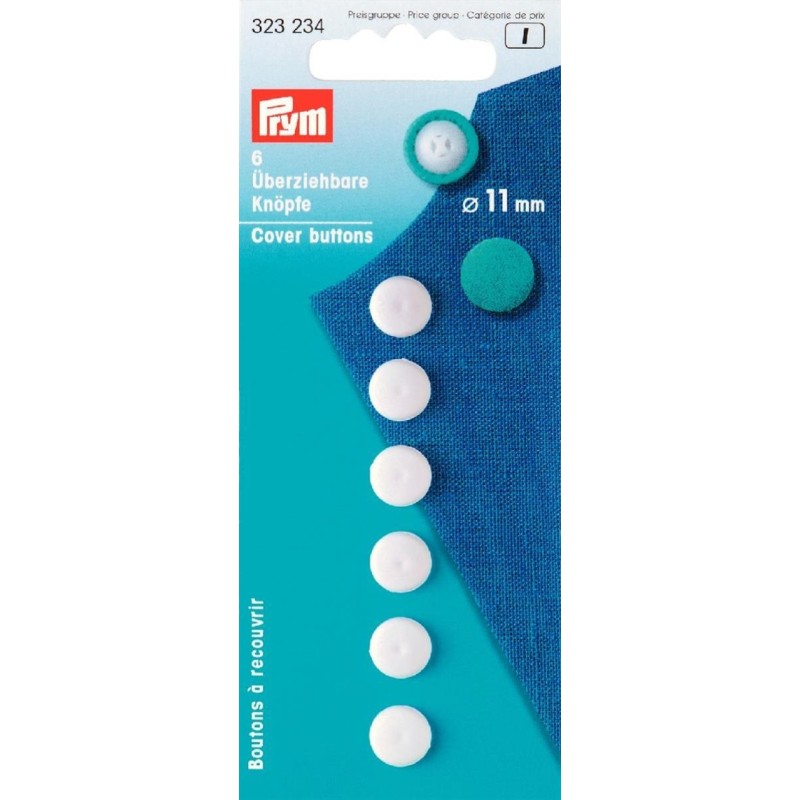 323 234 cover buttons 11 mm - prym