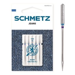 schmetz - symaskinenåle - jeans 5 x 100