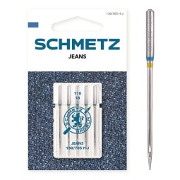 schmetz - symaskinenåle - jeans 5 x 110