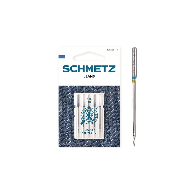schmetz - symaskinenåle - jeans 5 x 110