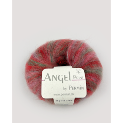 Angel print mohair