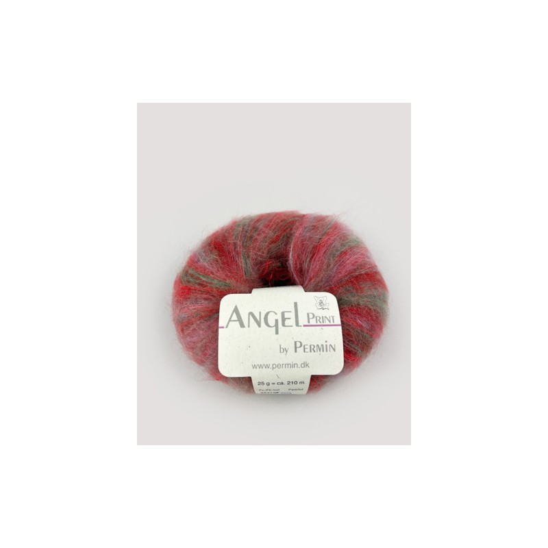 Angel print mohair - Permin