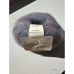 Angel print mohair