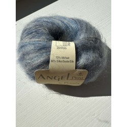 Angel print mohair