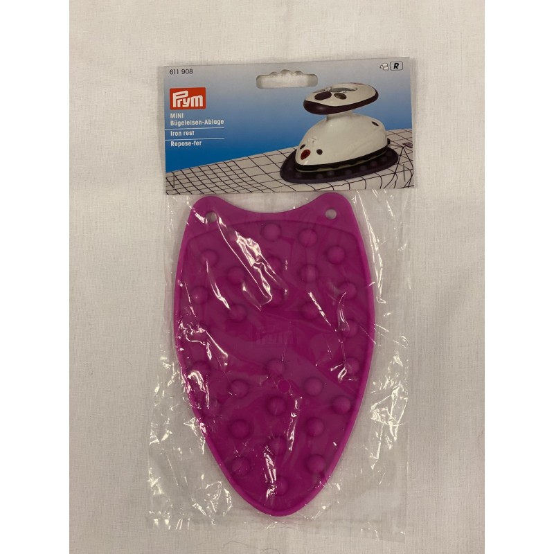 611 908 silicone pad til mini strygejern - prym - pink