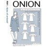 Onion symønstre voksen store størrelser