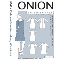 Onion symønstre voksen store størrelser