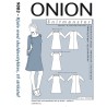 Onion symønstre voksen store størrelser