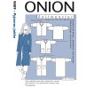 Onion symønstre voksen store størrelser