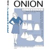 Onion symønstre voksen store størrelser