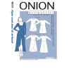 Onion symønstre voksen store størrelser