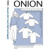Onion symønstre voksen store størrelser
