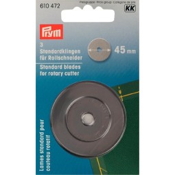 610 472 - knive til rulleskærer 45 mm - prym