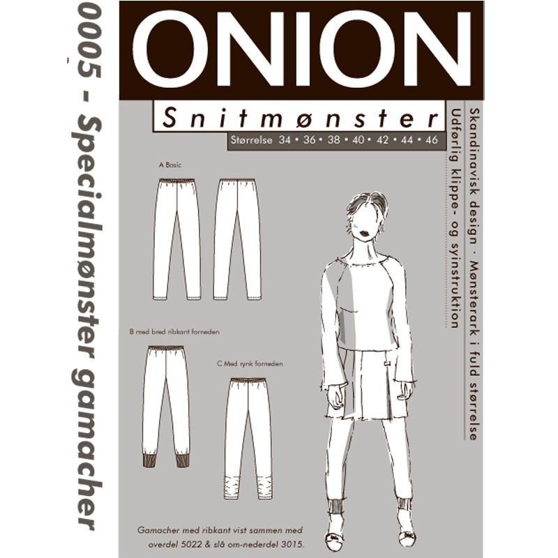 Onion symønstre voksen