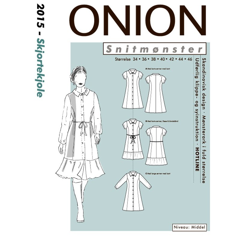 Onion symønstre voksen