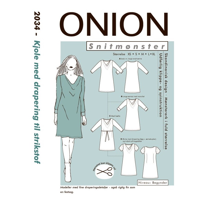 Onion symønstre voksen