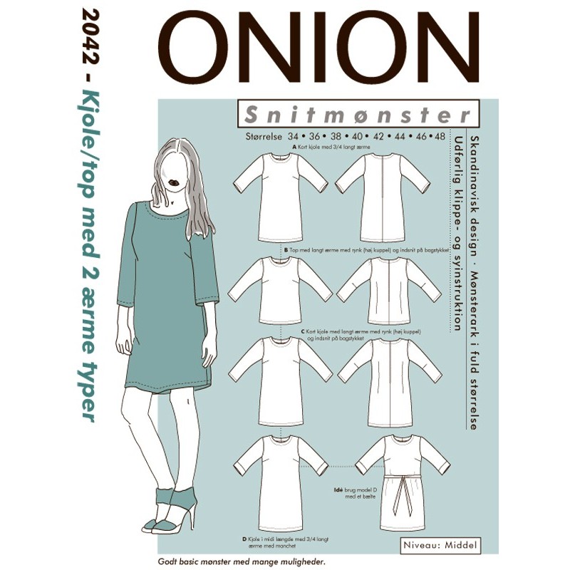 Onion symønstre voksen