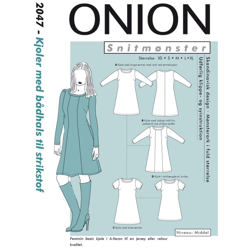 Onion symønstre voksen