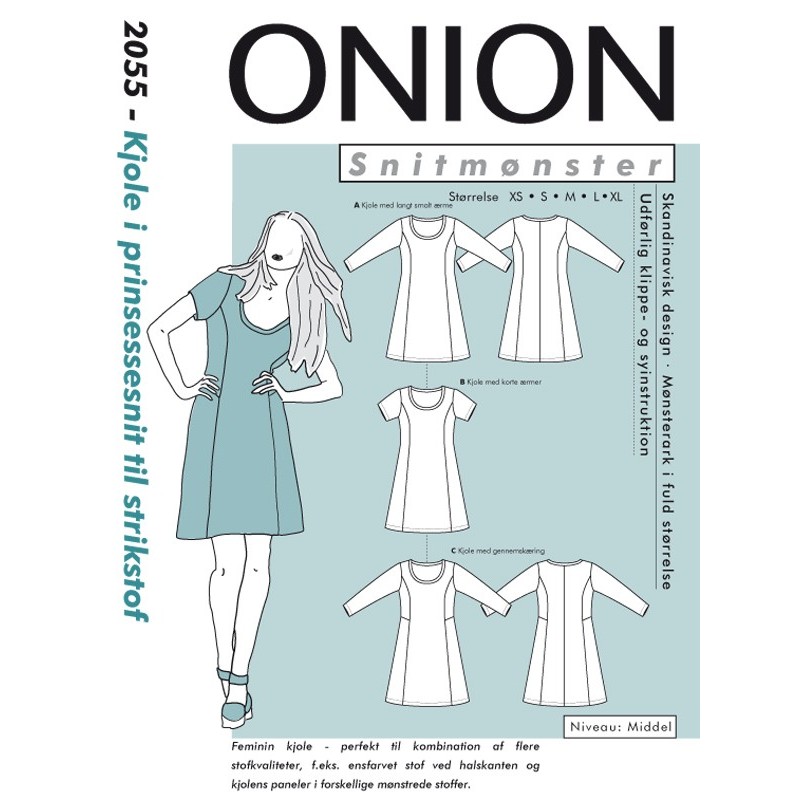Onion symønstre voksen