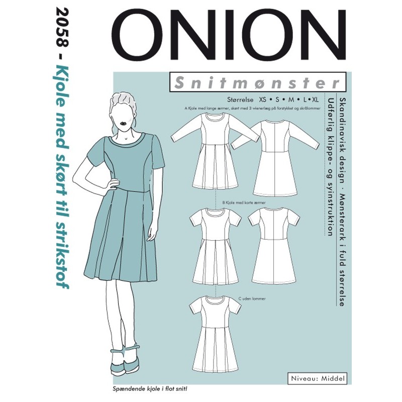 Onion symønstre voksen