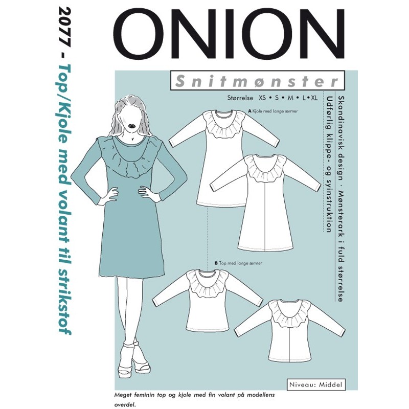 Onion symønstre voksen