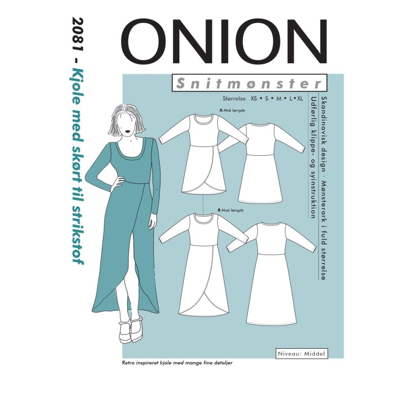 Onion symønstre voksen