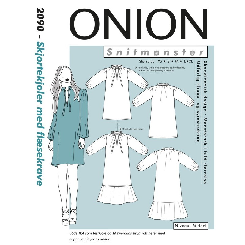 Onion symønstre voksen