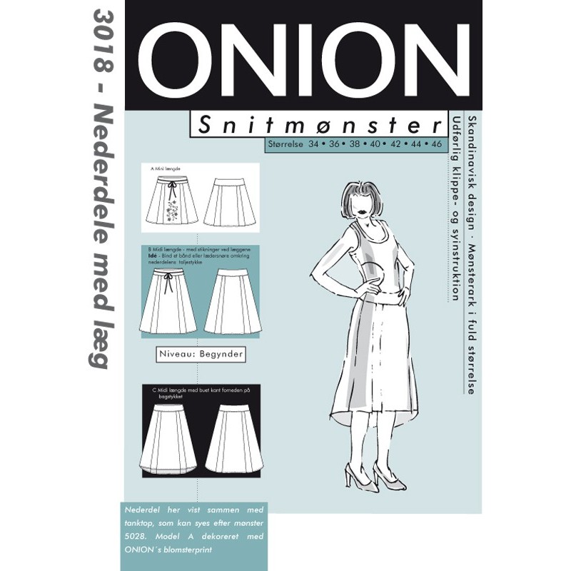 Onion symønstre voksen