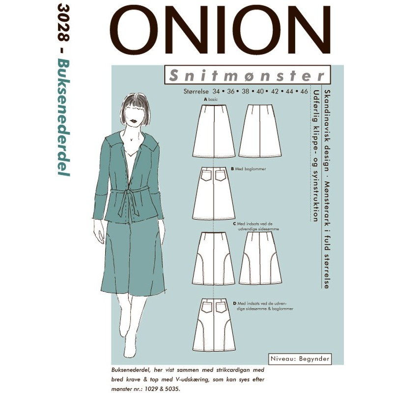 Onion symønstre voksen