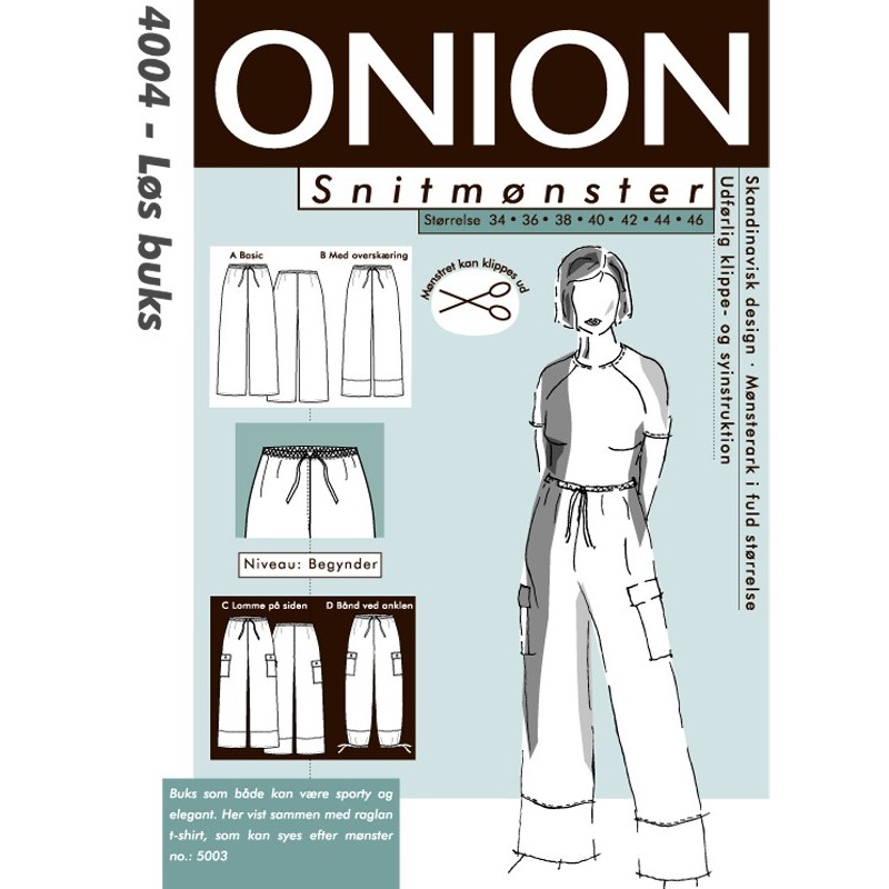 Onion symønstre voksen