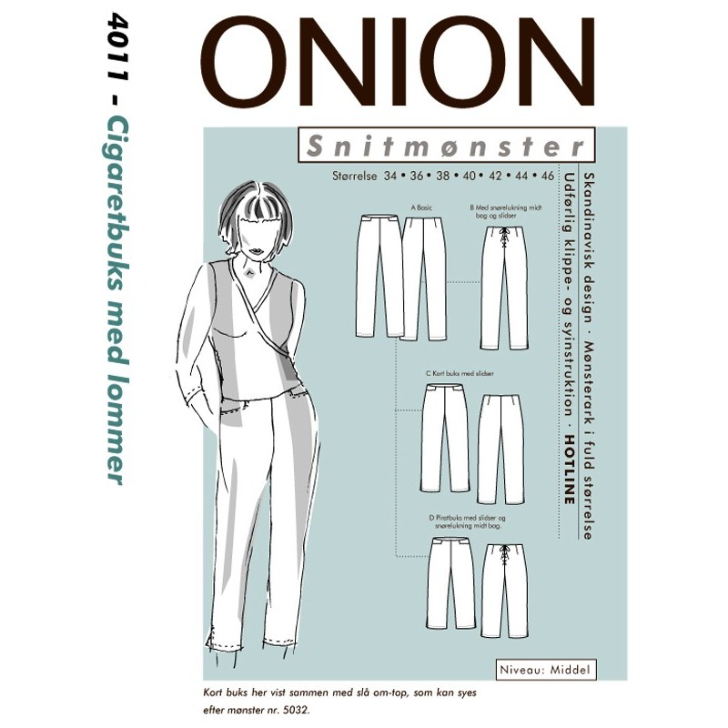Onion symønstre voksen
