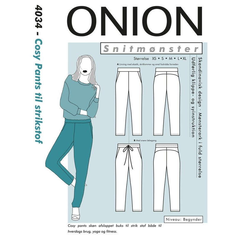 Onion symønstre voksen