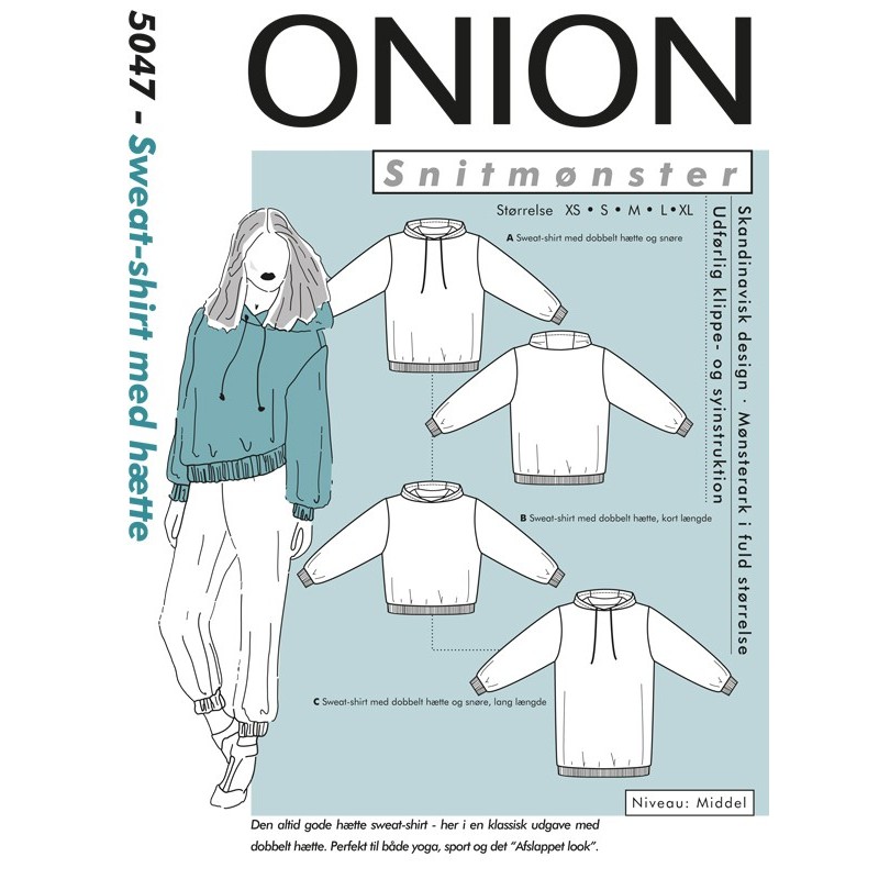 Onion symønstre voksen