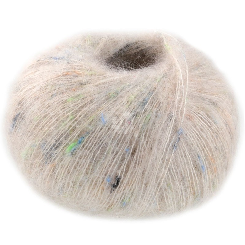 Natural Superkid Tweed - Lana Grossa