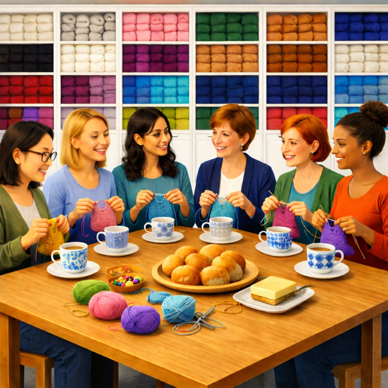 Krea aften med garn 04-02-2026