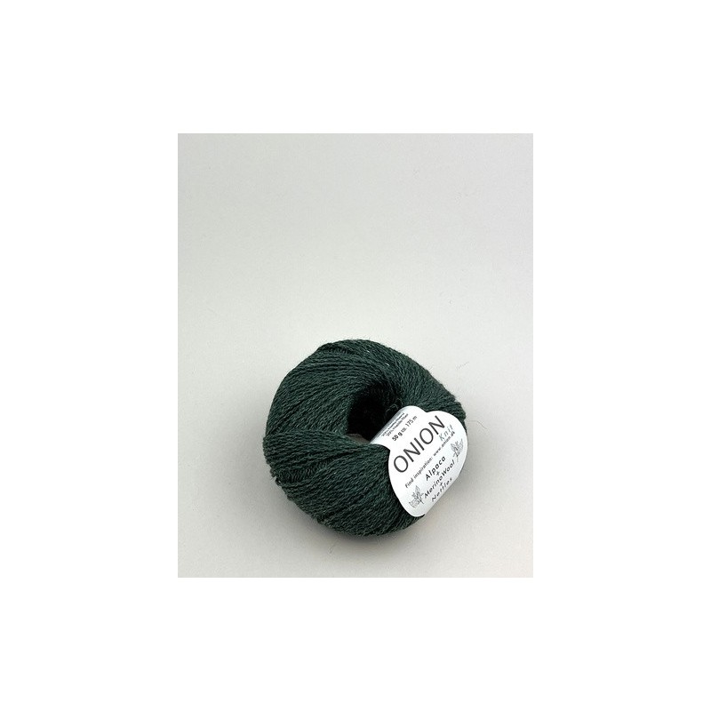 alpaca + merino wool + nettles - onion