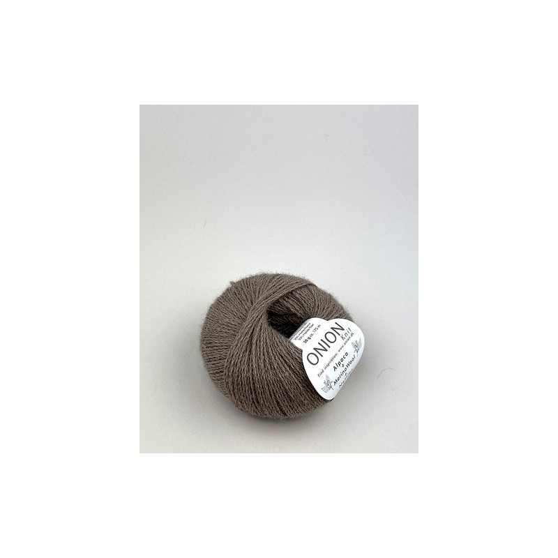 alpaca + merino wool + nettles - onion