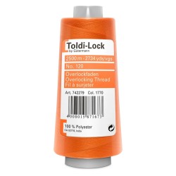Toldi lock overlocktråd - gütermann