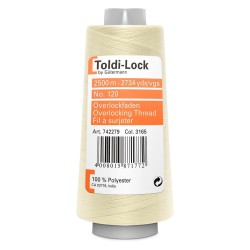 Toldi lock overlocktråd - gütermann