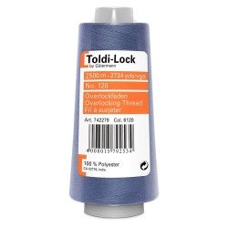 Toldi lock overlocktråd - gütermann