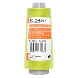 Toldi lock overlocktråd - gütermann