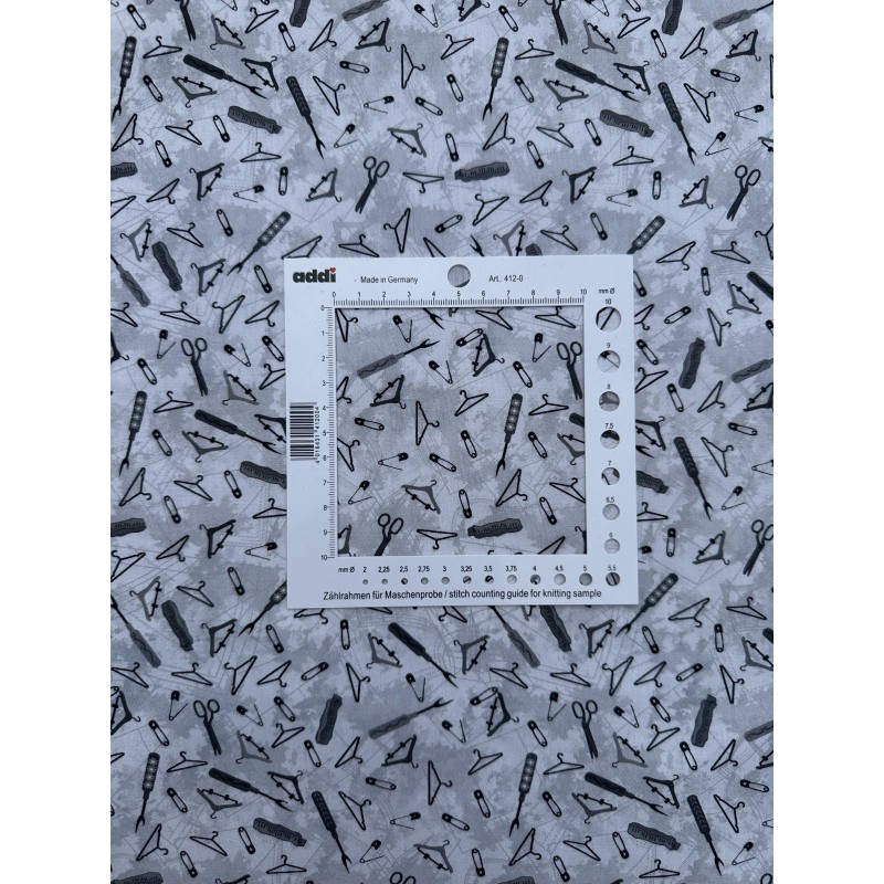 patchworkstof - hvid bund
