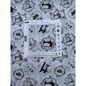 patchworkstof - hvid bund
