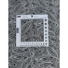 patchworkstof - hvid bund