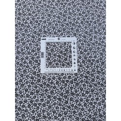 patchworkstof - hvid bund