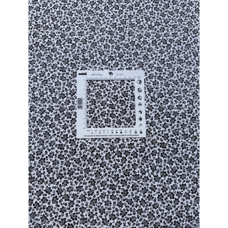 patchworkstof - hvid bund