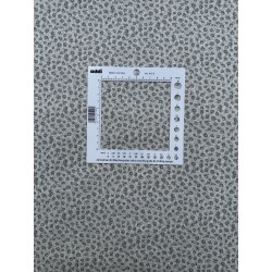 patchworkstof - hvid bund