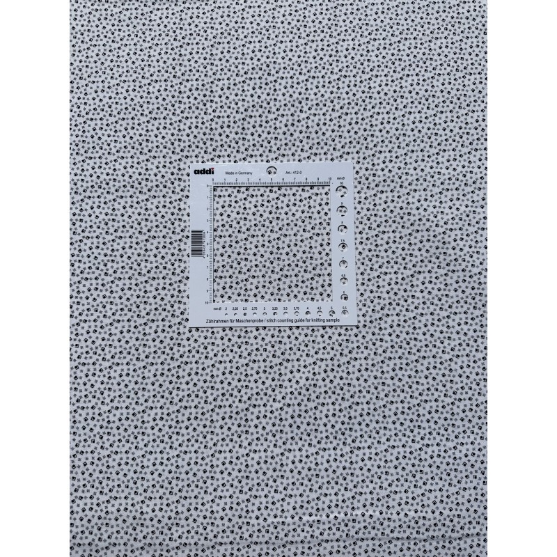 patchworkstof - hvid bund