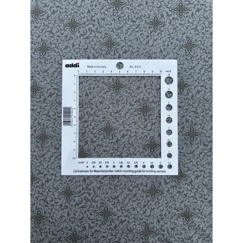 patchworkstof - grå bund