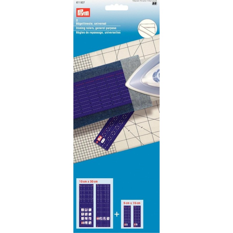 Strygelinialer 2 stk universal - Prym